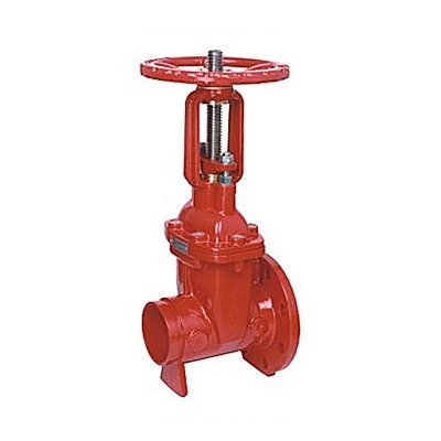 Valv tal-Bieb tal-Issiġillar Artab ta' Zokk li jogħlew, Truf tal-Flanged X Grooved